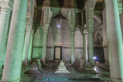 Tumbas Saadíes en Marrakech