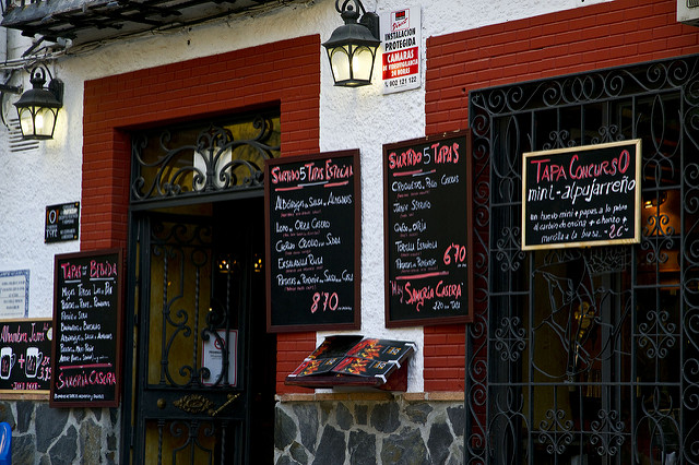 Bar de tapas de Granada
