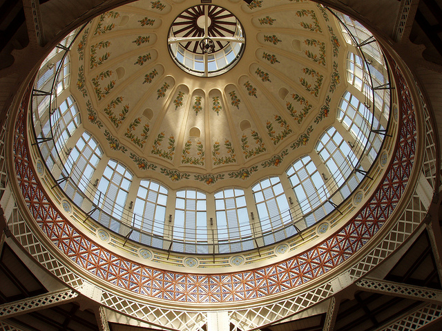 Cúpula del Mercado Central de Valencia