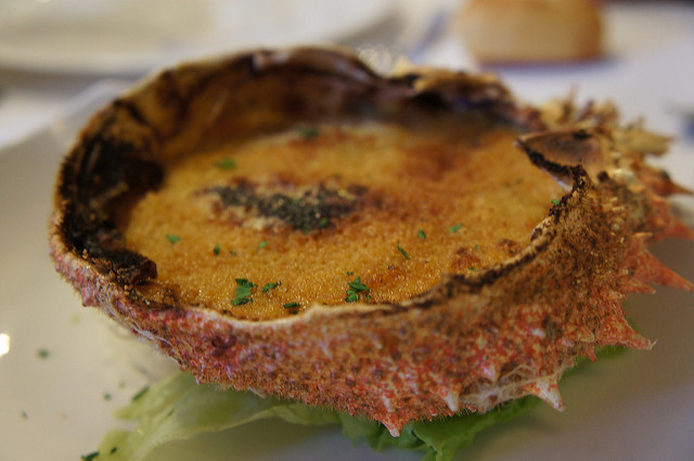 Txangurro en San Sebastián