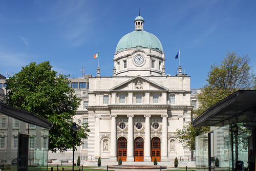 Leinster House en Dublin