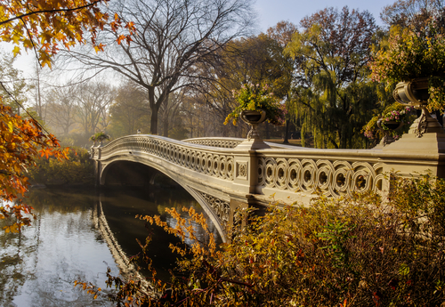 Bow Bridge en Nueva York