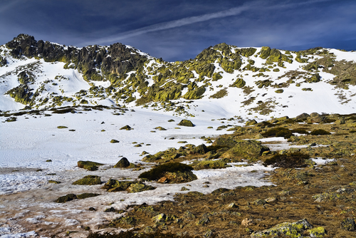Peñalara en la Sierra de Guadarrama
