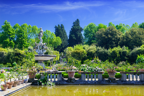 Jardines de Bóboli en Florencia