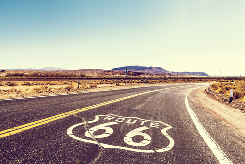 Ruta 66, Estados Unidos