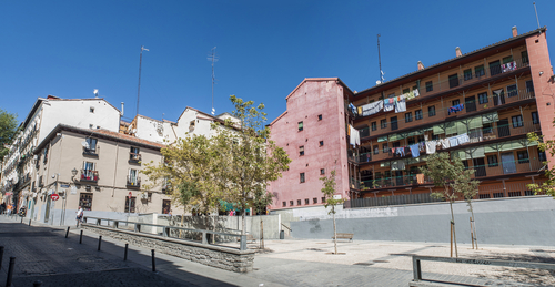 Barrio de Lavapiés en Madrid