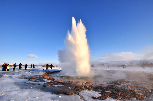 Geyser Park en Islandia