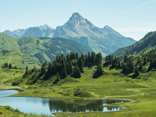Lago Kabelesee en Austria