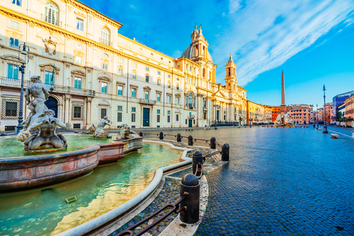Plaza Navona en Roma