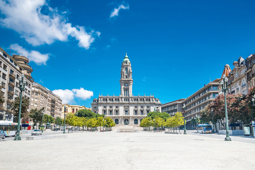 Avenida de los Aliados de Oporto