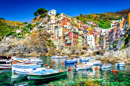 Riomaggiore en Italia