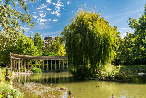 Parque Monceau en París