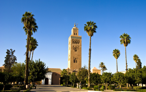 Mezquita Koutoubia en Marrakech