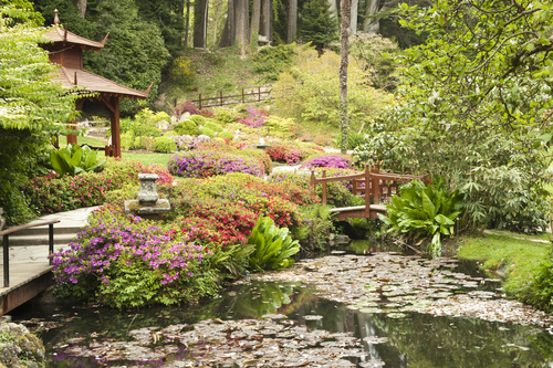 Powerscourts Garden en Irlanda
