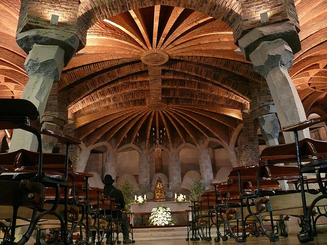 Cripta de Gaudí en la Colonia Güell