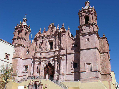 Iglesia de Santo Domingo en Zacatecas