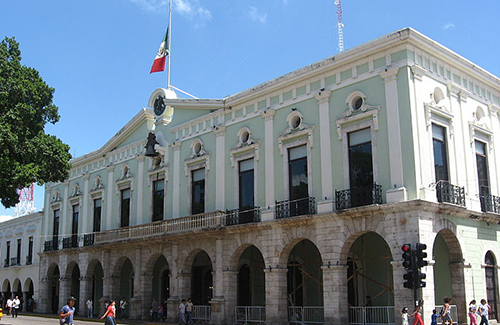 Palacio deGobierno en Mérida México