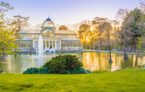 Palacio de Cristal en Madrid