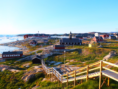 Ilulissat en Groenlandia