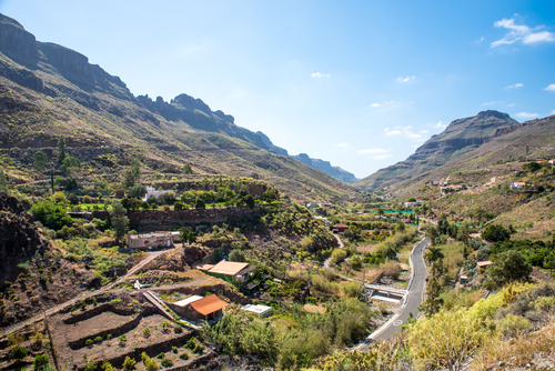 Valle de Ayagaures en Gran Canaria