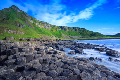 Calzada de lo sGigantes en Irlanda