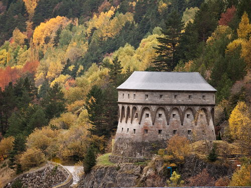 Torre de Fusileros en Canfranc