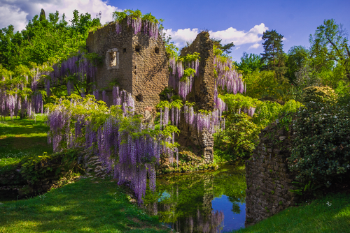 Jardín de Ninfa en Italia