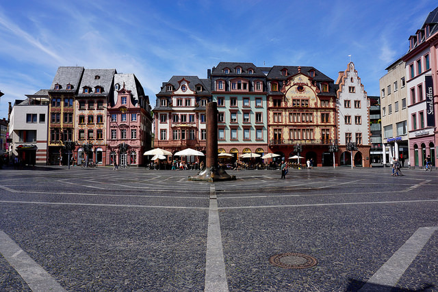 Maguncia en Alemania, la ciudad de Gutenberg