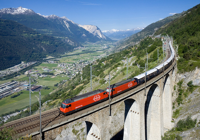 Tren en Arlberg