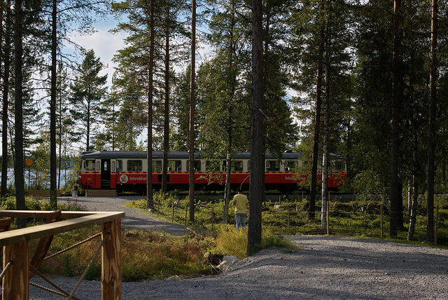 Tren panorámico Inlandsbanan