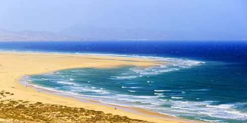 Playa de Sotavento en Fuerteventura