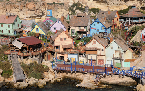 Popeye Village en Malta 