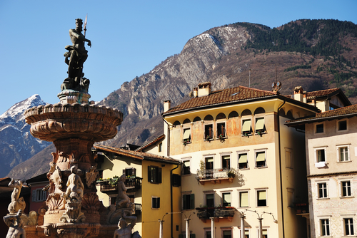 Trento en los Dolomitas