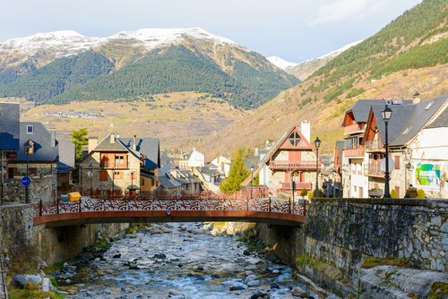 Vielha en el Pirineo catalán