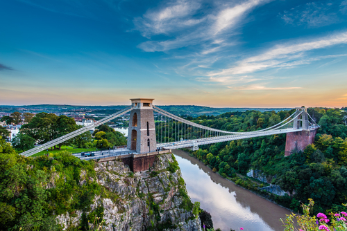Puente Clifton en Bristol