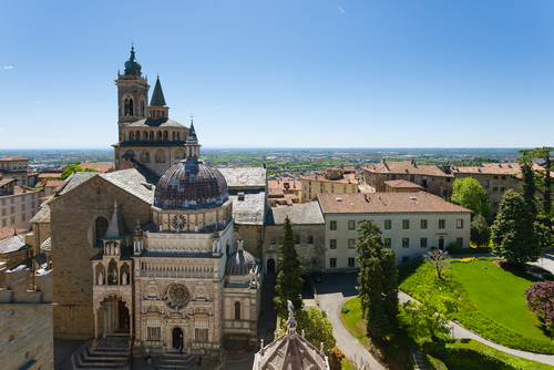 Basílica de Santa María la Mayor en Bérgamo
