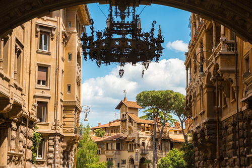 Barrio Coppedè en Roma
