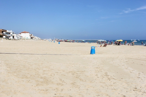 Playa de Oliva en la costa valenciana