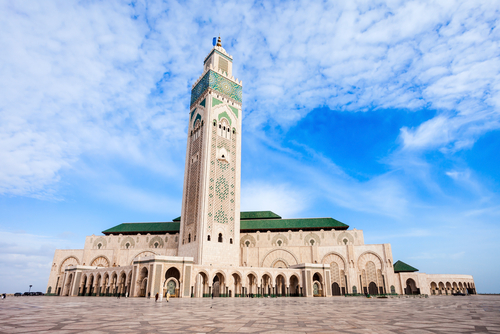 Mezquita Hassan II en Marruecos