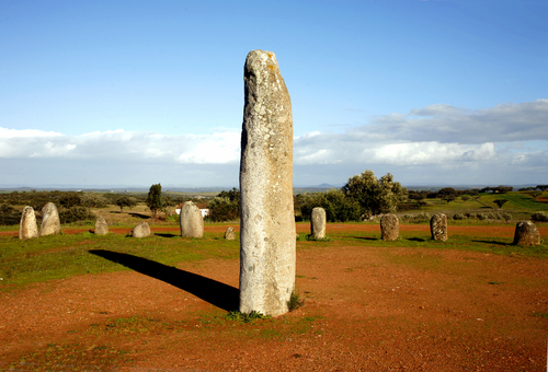Megalitos en Monsaraz