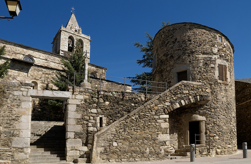 Llivia en el Pirineo catalán