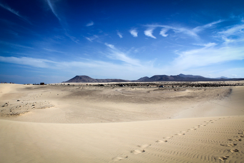 Dunas de Corralejo en Fuerteventura