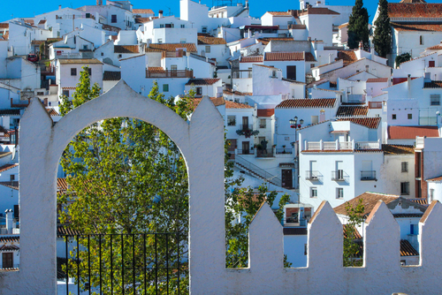Comares en el interior de Málaga