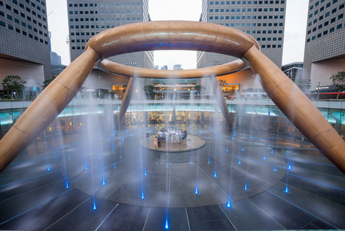 Fuente de la Salud en Singapur