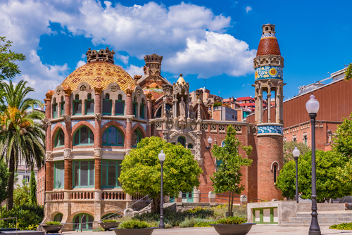 REcinto Modernista de Sant Pau en Barcelona