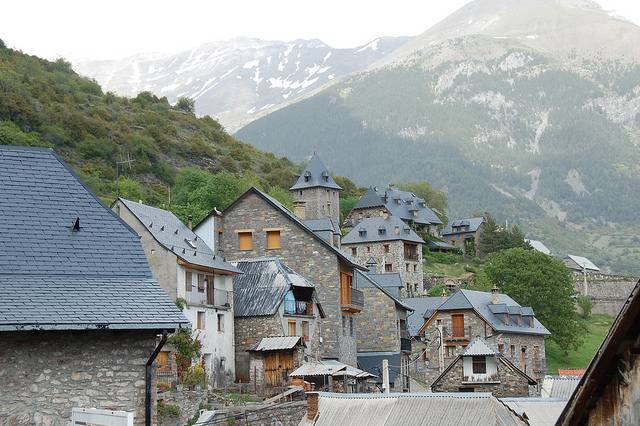 Gistaín en el Sobrarbe