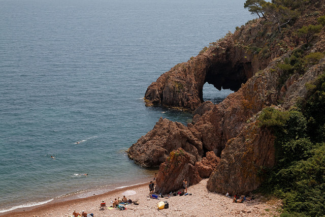 Pointe de l'Aiguille en la Costa Azul