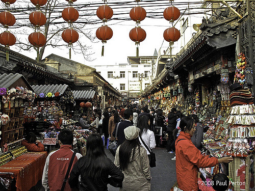 Mercadillo en Pakín
