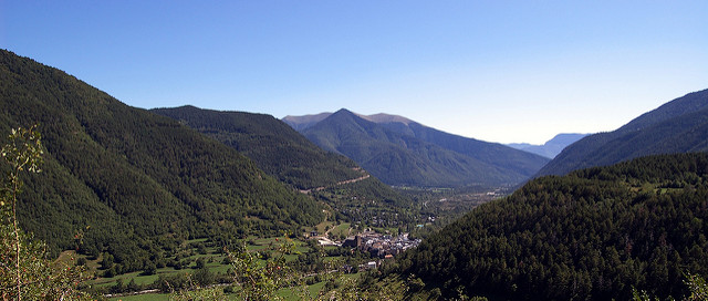 Broto en el Sobrarbe