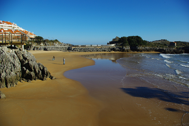 Isla en la costa cántabra